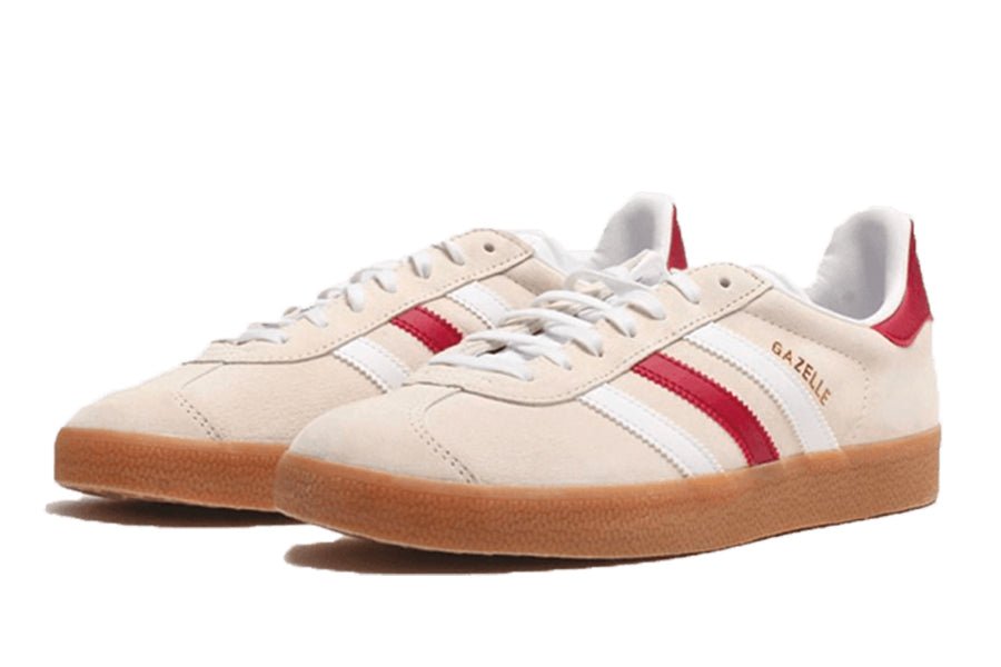 Adidas-Gazelle Aluminum Collegiate Burgundy-StoreGoods