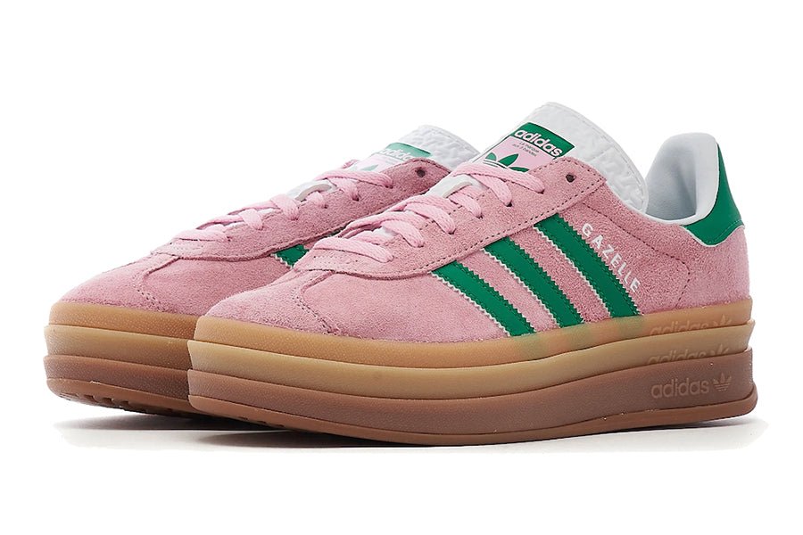 Adidas-Gazelle Bold True Pink Green Cloud White-StoreGoods