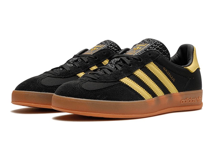 Adidas-Gazelle Indoor Core Black Almost Yellow-StoreGoods