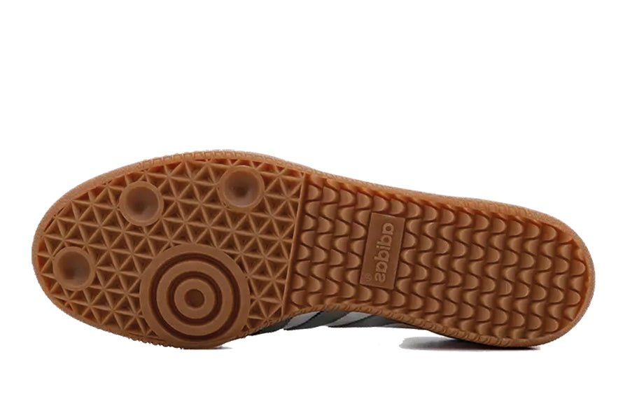 Adidas-Samba OG Cloud White Silver Green-StoreGoods