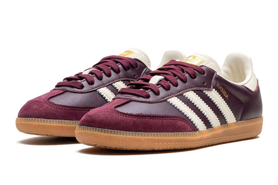 Adidas-Samba OG Maroon Cream White-StoreGoods