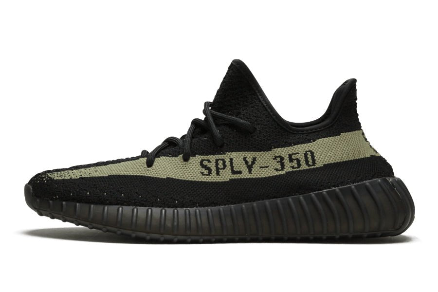 Adidas-Yeezy Boost 350 V2 Black Green-StoreGoods