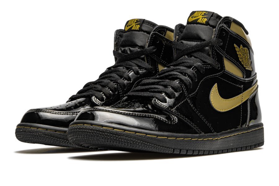 Air Jordan-Air Jordan 1 High Black Metallic Gold-StoreGoods