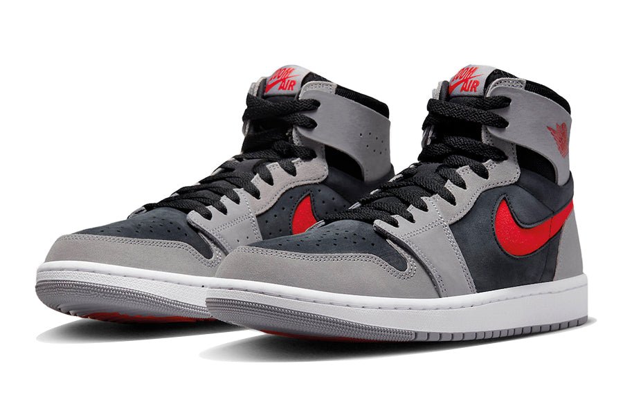 Air Jordan-Air Jordan 1 High Zoom CMFT 2 Black Fire Red Cement-StoreGoods
