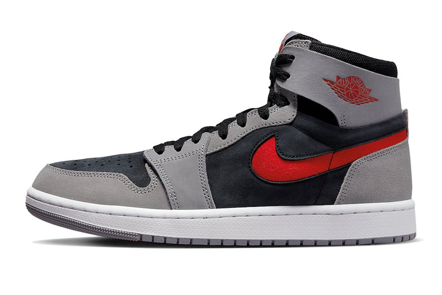 Air Jordan-Air Jordan 1 High Zoom CMFT 2 Black Fire Red Cement-StoreGoods
