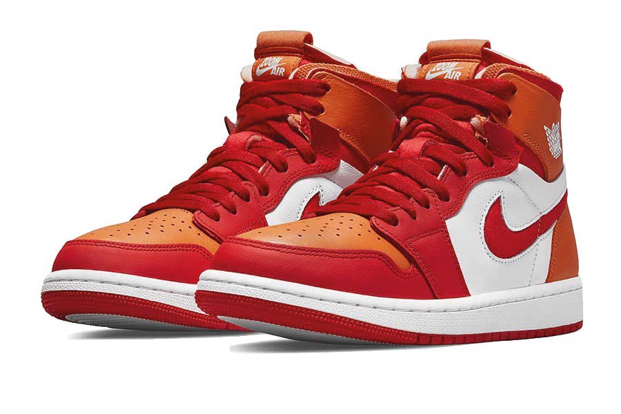 Air Jordan-Air Jordan 1 High Zoom Fire Red Hot Curry-StoreGoods