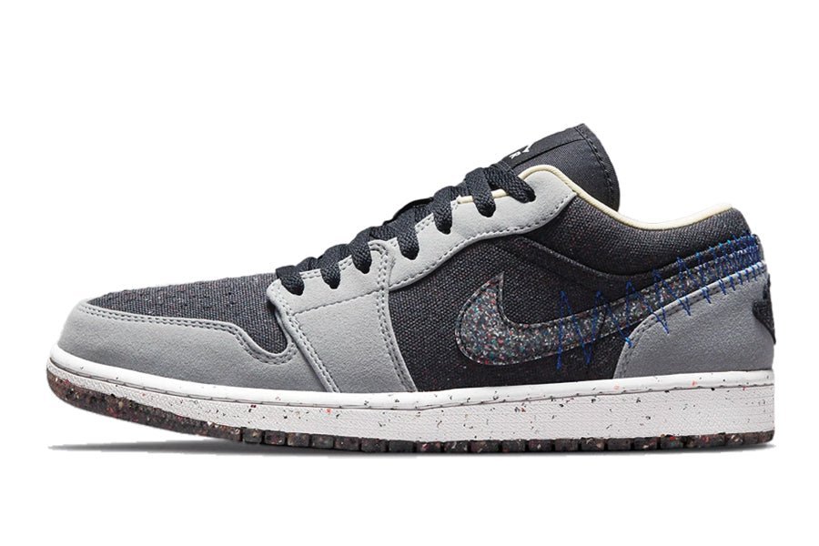 Air Jordan-Air Jordan 1 Low Crater Black Grey-StoreGoods