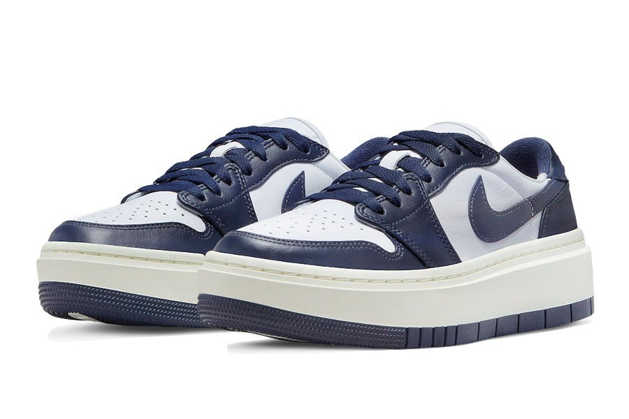 Air Jordan-Air Jordan 1 Low Elevate White Midnight Navy Sail-StoreGoods