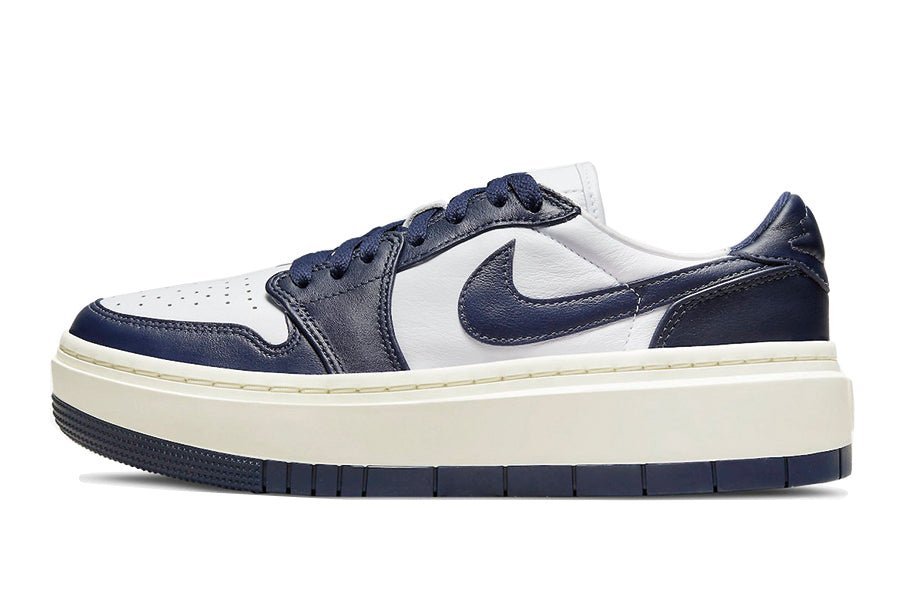 Air Jordan-Air Jordan 1 Low Elevate White Midnight Navy Sail-StoreGoods