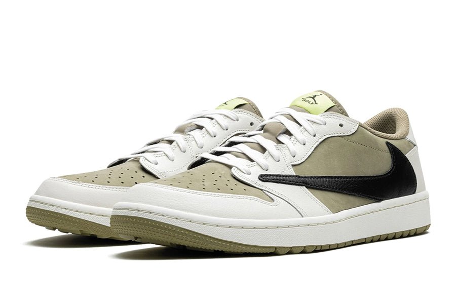 Air Jordan-Air Jordan 1 Low Golf Travis Scott Neutral Olive-StoreGoods