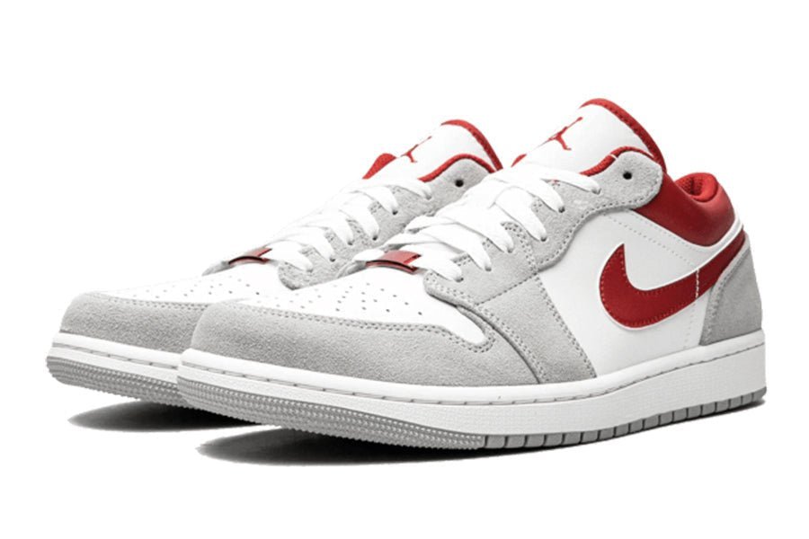 Air Jordan-Air Jordan 1 Low Light Smoke Grey Gym Red-StoreGoods