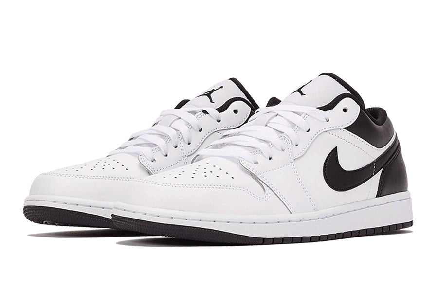 Air Jordan-Air Jordan 1 Low White Black-StoreGoods
