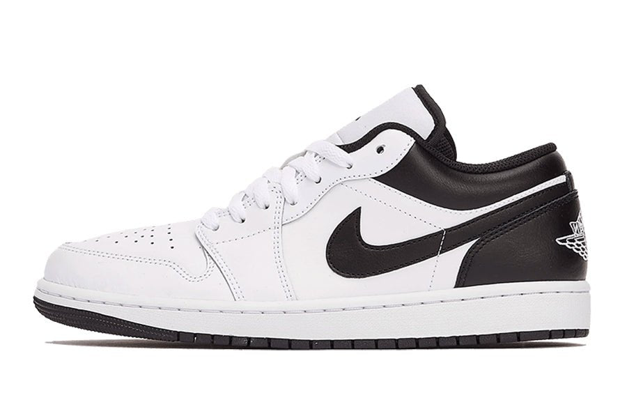 Air Jordan-Air Jordan 1 Low White Black-StoreGoods