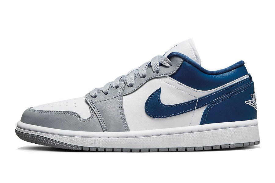 Air Jordan-Air Jordan 1 Low White Grey Blue-StoreGoods