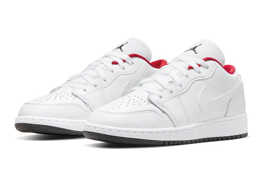 Air Jordan-Air Jordan 1 Low White Gym Red-StoreGoods
