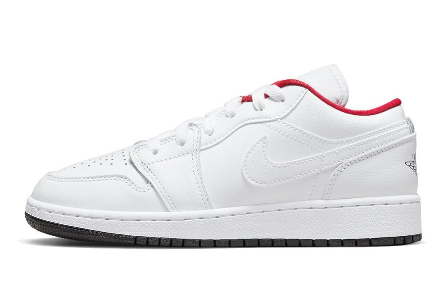 Air Jordan-Air Jordan 1 Low White Gym Red-StoreGoods