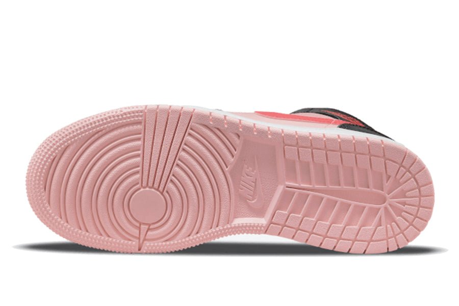 Air Jordan-Air Jordan 1 Mid Black Pink Crimson-StoreGoods