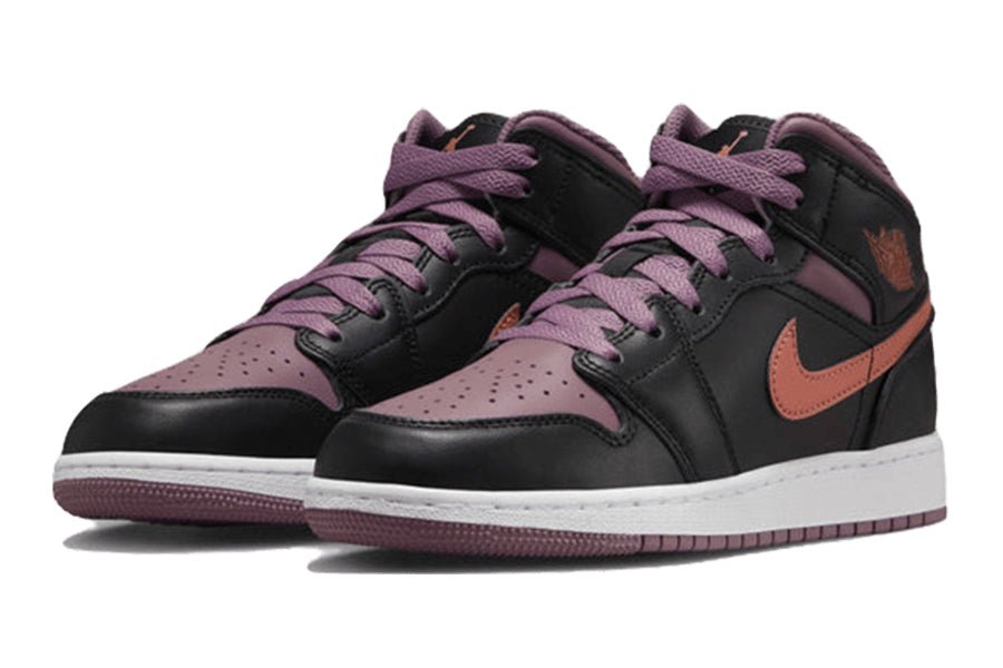 Air Jordan-Air Jordan 1 Mid Black Sky J Mauve-StoreGoods