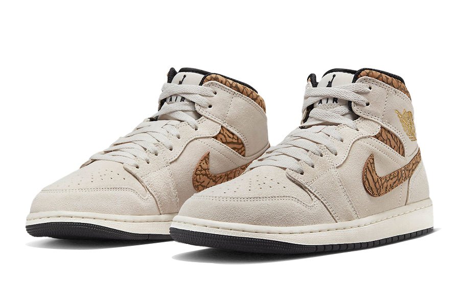 Air Jordan-Air Jordan 1 Mid Brown Elephant-StoreGoods