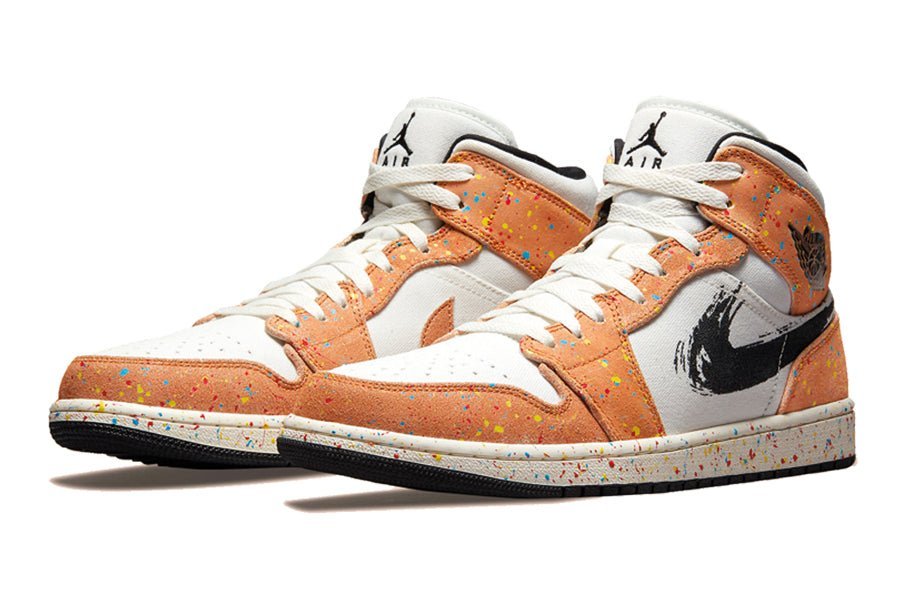 Air Jordan-Air Jordan 1 Mid Brushstroke-StoreGoods