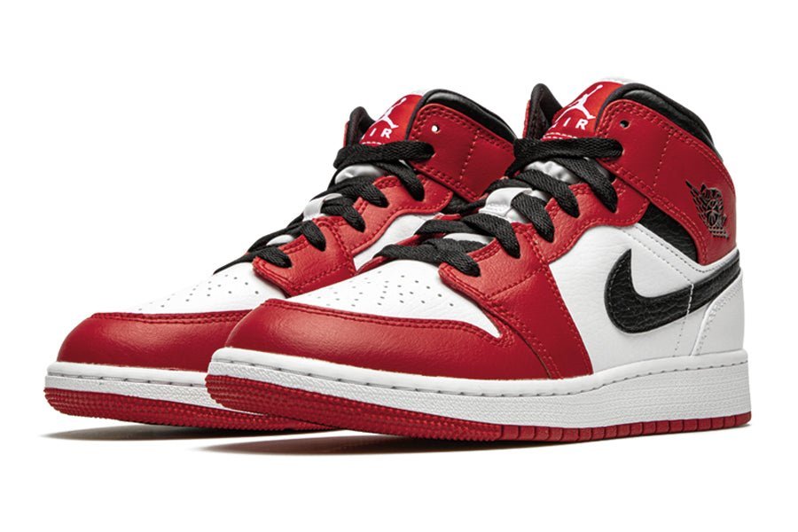 Air Jordan-Air Jordan 1 Mid Chicago White-StoreGoods