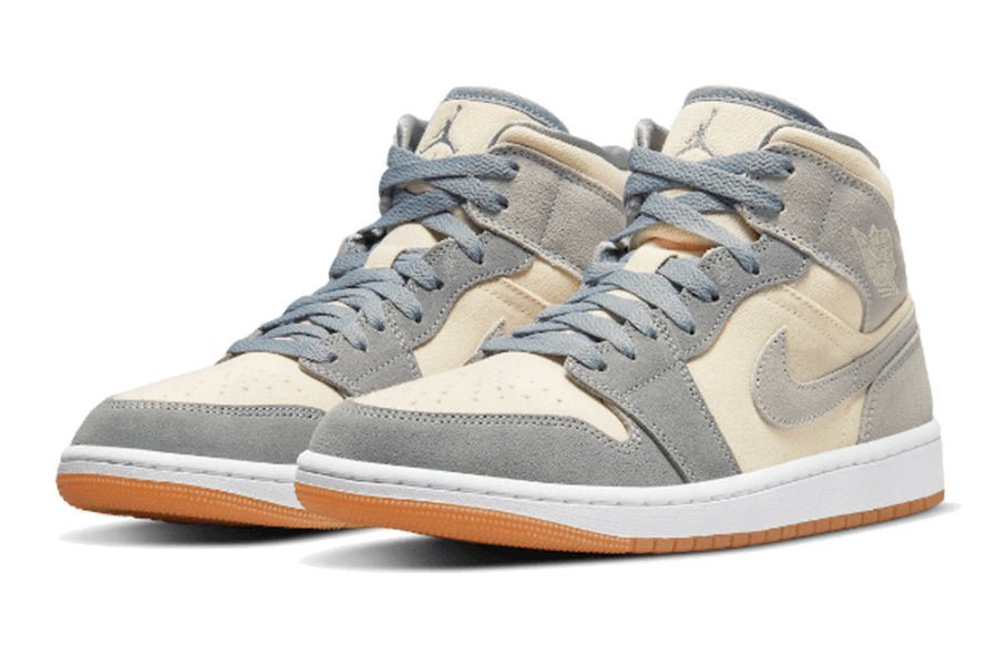 Air Jordan-Air Jordan 1 Mid Coconut Milk Particle Grey-StoreGoods