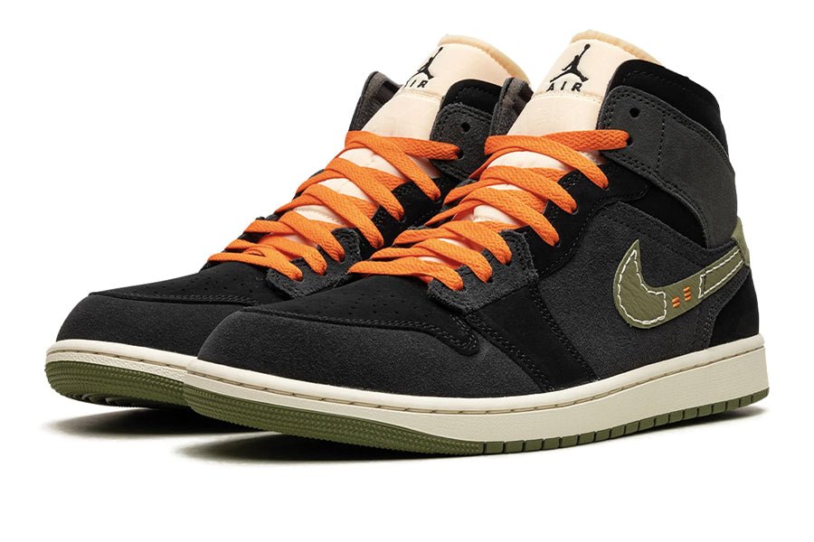 Air Jordan-Air Jordan 1 Mid Craft Anthracite Light Olive-StoreGoods