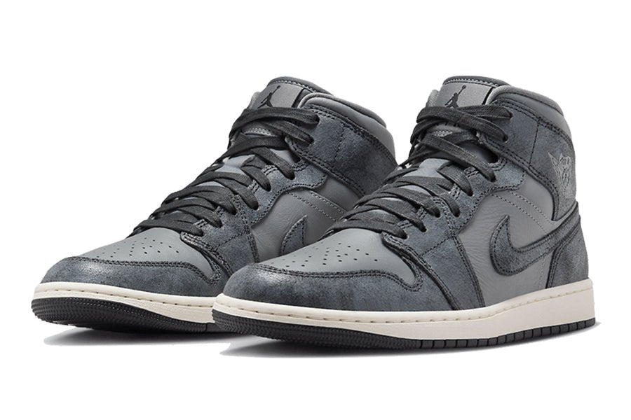 Air Jordan-Air Jordan 1 Mid Distressed Smoke Grey-StoreGoods
