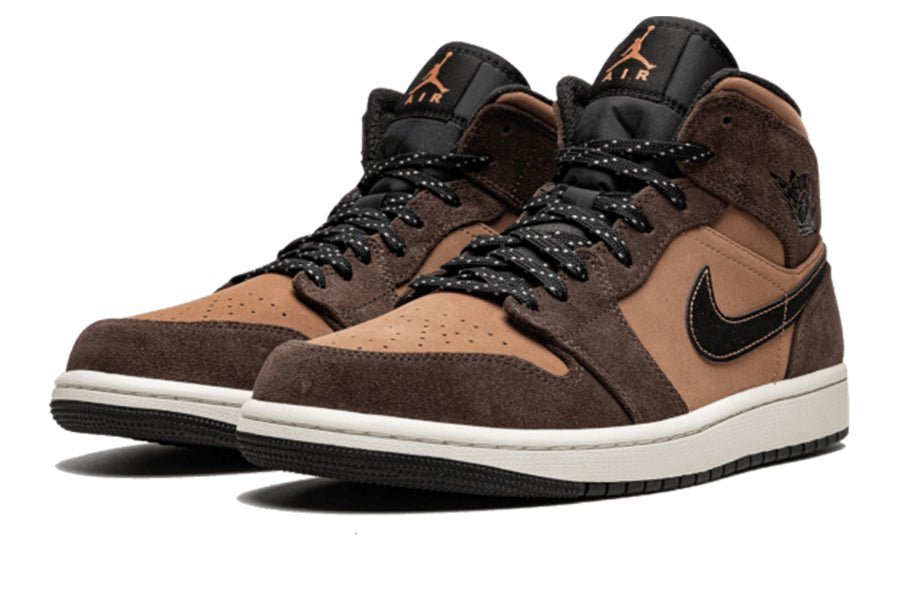 Air Jordan-Air Jordan 1 Mid Earthy Brown-StoreGoods