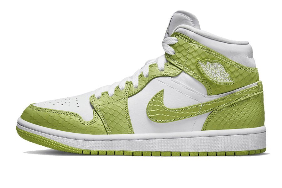 Air Jordan-Air Jordan 1 Mid Green Python-StoreGoods