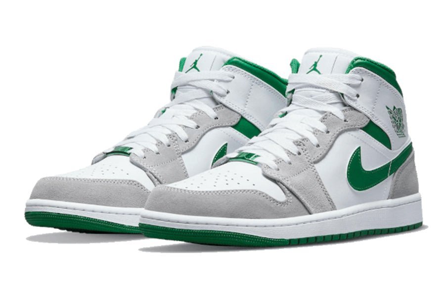 Air Jordan-Air Jordan 1 Mid Grey Green-StoreGoods