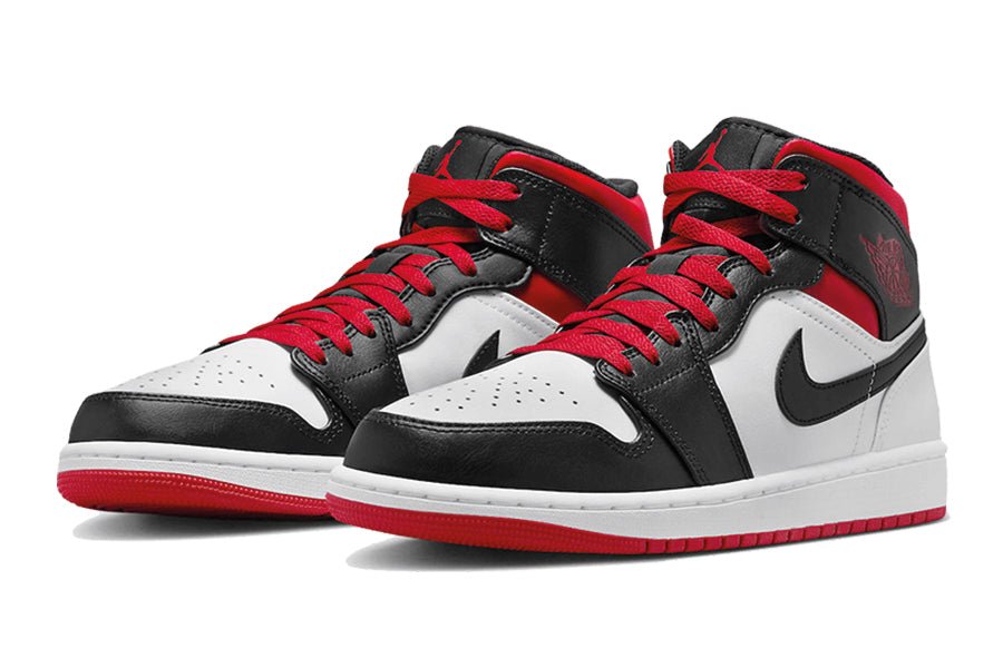 Air Jordan-Air Jordan 1 Mid Gym Red Black Toe-StoreGoods