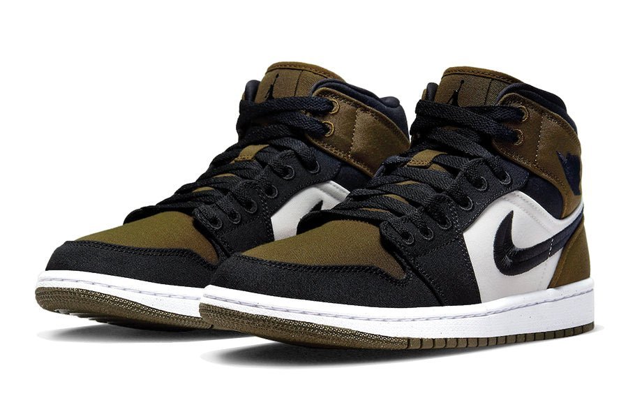 Air Jordan-Air Jordan 1 Mid Light Olive-StoreGoods
