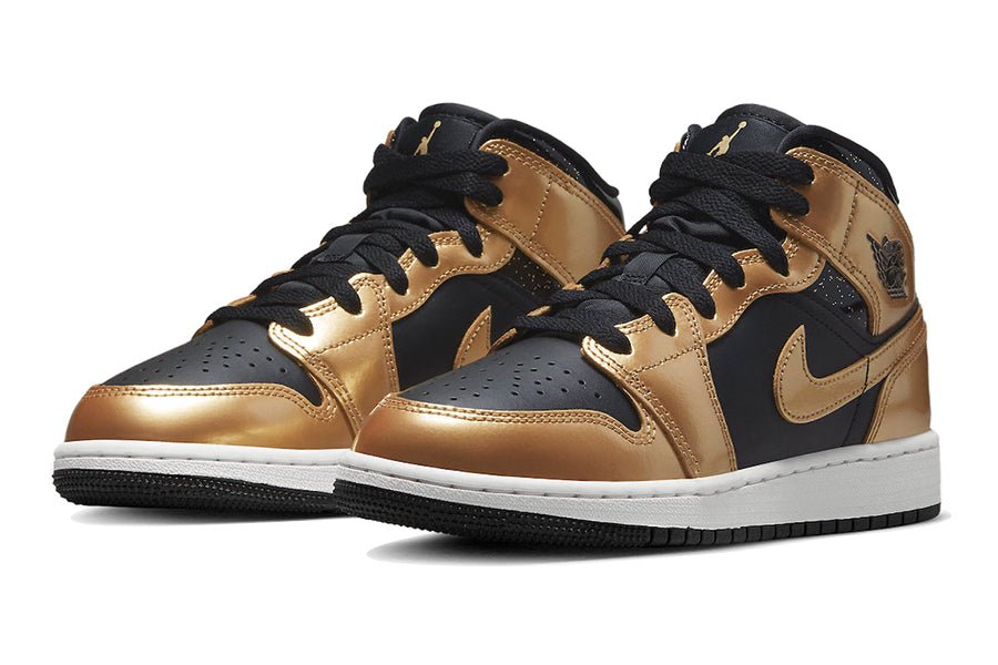 Air Jordan-Air Jordan 1 Mid Metallic Gold-StoreGoods