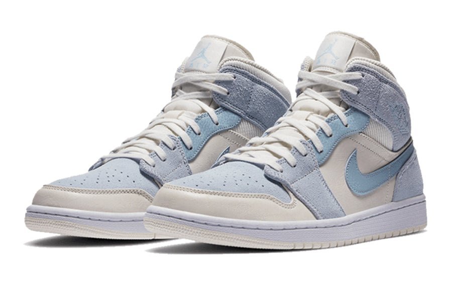 Air Jordan-Air Jordan 1 Mid Mixed Textures Blue-StoreGoods