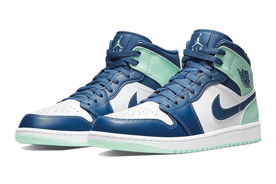 Air Jordan-Air Jordan 1 Mid Mystic Navy Mint Foam-StoreGoods