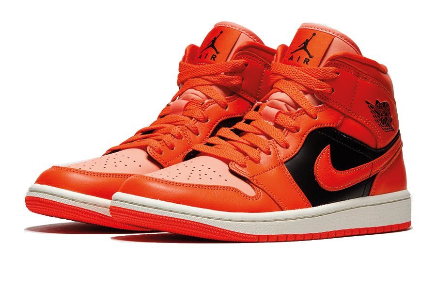 Air Jordan-Air Jordan 1 Mid Orange Black-StoreGoods