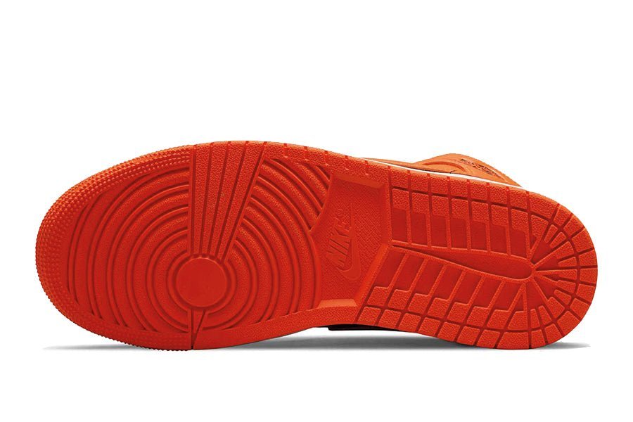 Air Jordan-Air Jordan 1 Mid Orange Black-StoreGoods