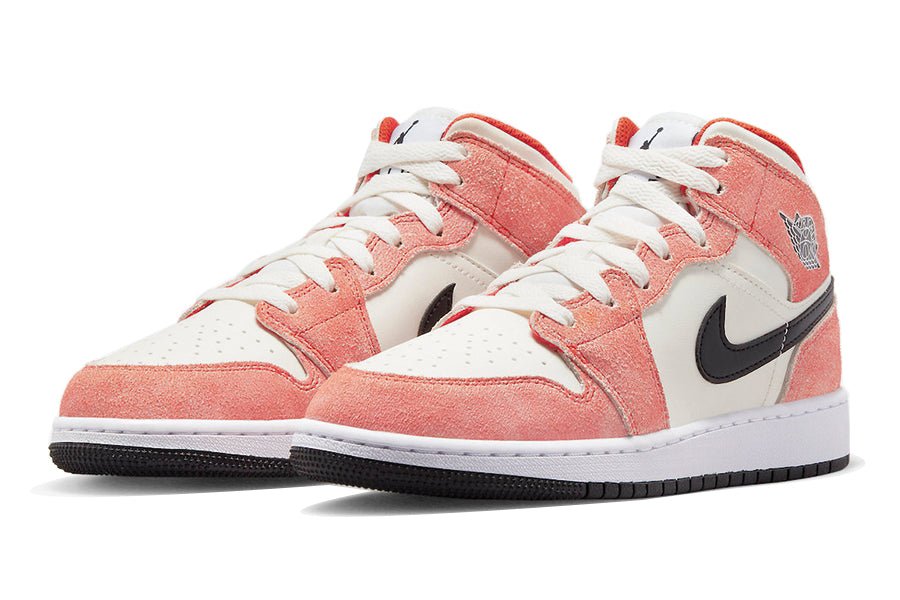 Air Jordan-Air Jordan 1 Mid Orange Suede-StoreGoods