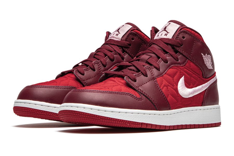 Air Jordan-Air Jordan 1 Mid Red Quilt-StoreGoods