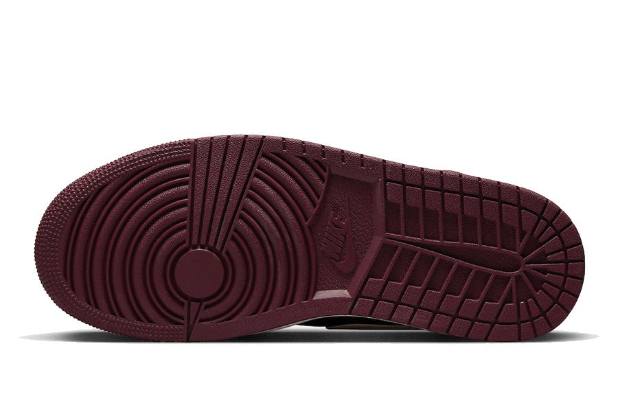 Air Jordan-Air Jordan 1 Mid Split Beach Cherrywood Red-StoreGoods