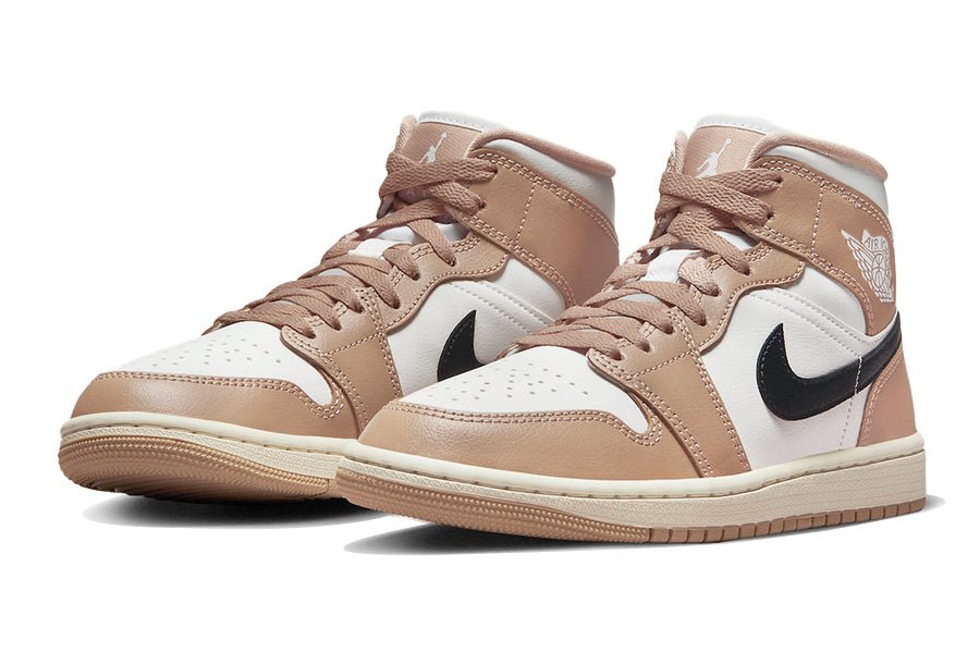 Air Jordan-Air Jordan 1 Mid Tan Black-StoreGoods
