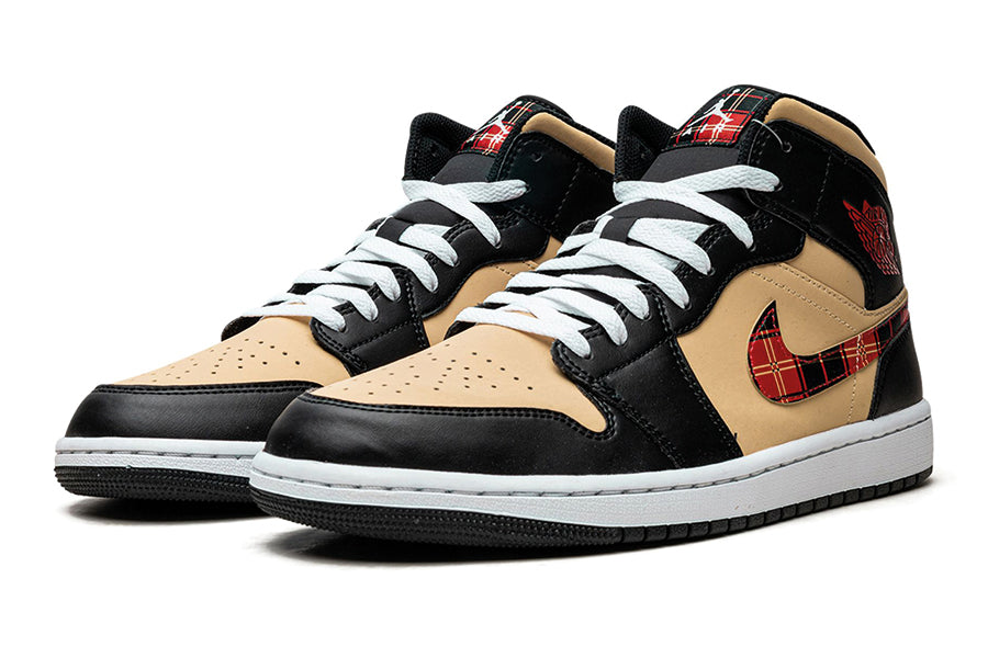 Air Jordan-Air Jordan 1 Mid Tartan Swoosh-StoreGoods