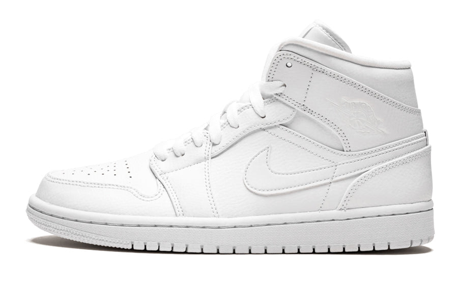 Air Jordan-Air Jordan 1 Mid Triple White-StoreGoods