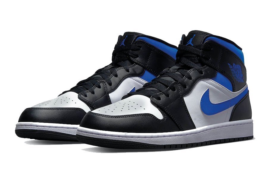 Air Jordan-Air Jordan 1 Mid White Black Royal-StoreGoods