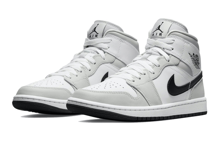 Air Jordan-Air Jordan 1 Mid White Light Smoke Grey-StoreGoods