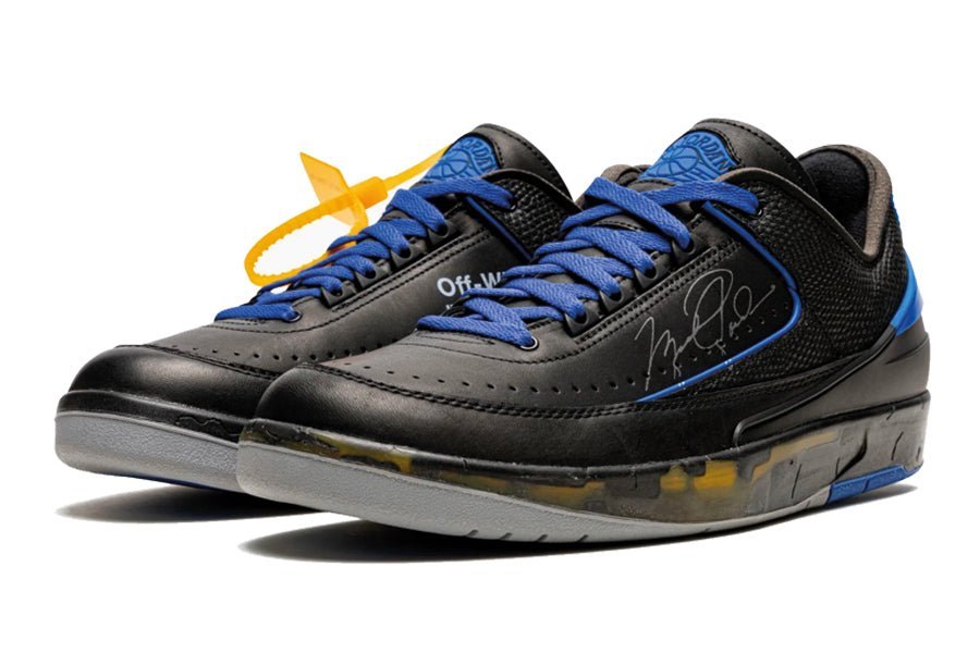 Air Jordan-Air Jordan 2 Low Off White Black Blue-StoreGoods