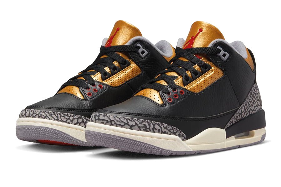 Air Jordan-Air Jordan 3 Black Cement Gold-StoreGoods