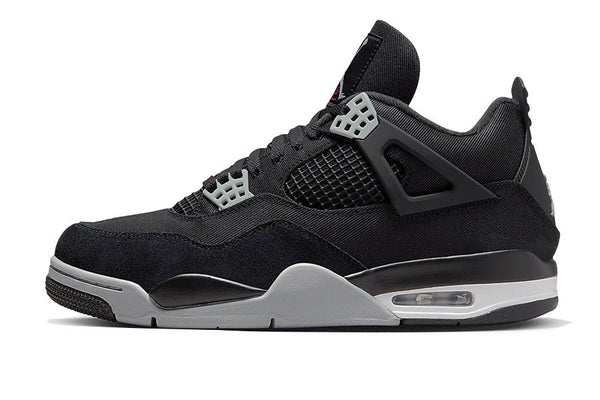 Air Jordan 4 Black Canvas