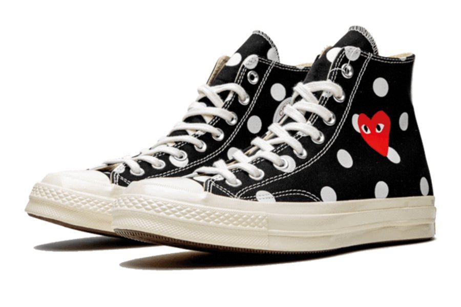 Converse-Chuck Taylor All-Star 70S Hi Comme Des Garcons Polka Dot Black-StoreGoods